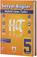 5. Sınıf Sosyal Bilgiler HİT 40 Deneme Mozaik Yayınları