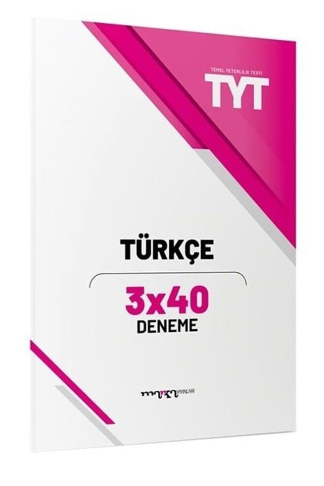 TYT Türkçe 3 x 40 Deneme Marka Yayınları