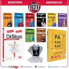 2022 Tayfa Pomodoro Konu ve AKM Paragraf ile Dil Bilgisi Soru Bankası Seti