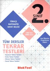 2. Sınıf Tüm Dersler Tekrar Testleri Bloktest Yayınları