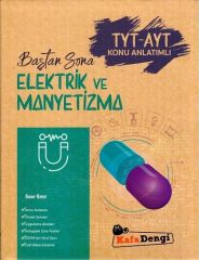 TYT AYT Elektrik ve Manyetizma Baştan Sona Konu Anlatımlı Kafa Dengi Yayınları