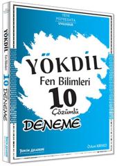 YÖKDİL Fen Bilimleri Çözümlü 10 Deneme Tercih Akademi Yayınları