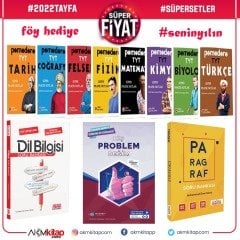 2022 Tayfa Pomodoro Konu ve AKM Paragraf Dil Bilgisi ile Antrenman Hiç Problem Değil Seti