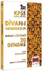 2021 KPSS GK Divanı Vatandaşlık Tamamı Çözümlü 20 Deneme Yargı Yayınları