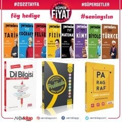 2022 Tayfa Pomodoro Konu ve AKM Paragraf Dil Bilgisi ile Toprak Problemler Soru Bankası Seti