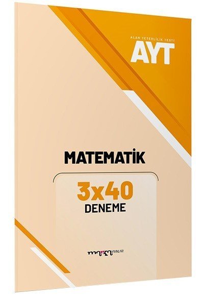 AYT Matematik 3x40 Deneme Marka Yayınları