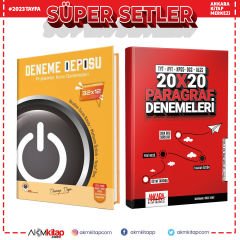 Deneme Deposu TYT Problemler Konu ve AKM Paragraf Deneme Seti 2 Kitap