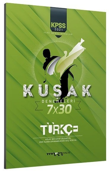 2021 KPSS Türkçe Kuşak 7x30 Deneme Marka Yayınları