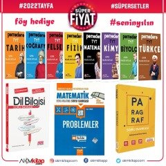 2022 Tayfa Pomodoro Konu ve AKM Paragraf Dil Bilgisi ile Çap Problemler Soru Bankası Seti