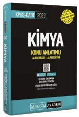 2022 ÖABT Kimya Konu Anlatımlı Video Destekli Pegem Akademi Yayınları