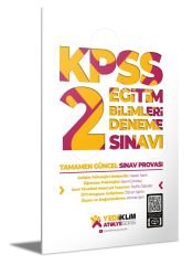 KPSS Eğitim Bilimleri 2 Atölye Serisi Deneme Sınavı Yediiklim Yayınları