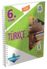 6.Sınıf Türkçe Okulum Akıllı Defter Murat Eğitim Yayınları