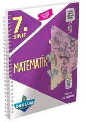 7.Sınıf Matematik Okulum Akıllı Defter Murat Eğitim Yayınları