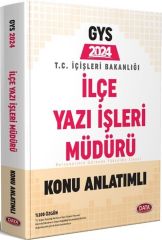 T.C. İçişleri Bakanlığı İlçe Yazı İşleri Müdürü GYS Hazırlık Kitabı Data Yayınları