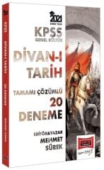 2021 KPSS GK Divanı Tarih Tamamı Çözümlü 20 Deneme Yargı Yayınları
