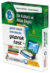 8 Sınıf Din Kültürü ve Ahlak Bilgisi 8 Öğrencilik Kutu Yaprak Test Çanta Yayınları