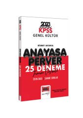 2023 KPSS Anayasaperver Tamamı Çözümlü 25 Deneme Yargı Yayınları