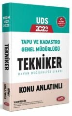 Tapu ve Kadastro Genel Müdürlüğü UDS Tekniker Konu Anlatımlı Data Yayınları