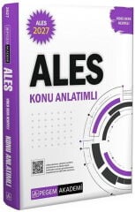 2027 ALES Konu Anlatımlı Pegem Yayınları