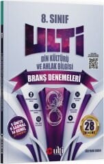 8. Sınıf LGS Din Kültürü ve Ahlak Bilgisi Denemeleri Ulti Yayınları