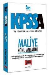 2021 KPSS A Grubu ve Tüm Kurum Sınavları İçin Maliye Konu Anlatımı Yargı Yayınları