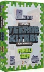 2021 Farklı İsem 8. Sınıf Tüm Dersler 1. Dönem Tekrar Kitabı İsem Yayıncılık