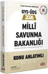 GYS Milli Savunma Bakanlığı Hazırlık Kitabı Data Yayınları