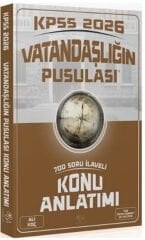 2026 KPSS Vatandaşlık Vatandaşlığın Pusulası Konu Anlatımı CBA Yayınları
