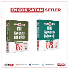Data Yayınları GYS Milli Savunma Bakanlığı Konu Soru Seti 2 Kitap