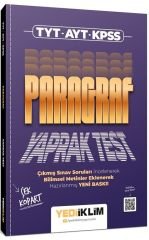 TYT AYT KPSS Paragraf Çek Kopart Yaprak Test Yediiklim Yayınları