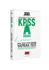 2023 KPSS A Grubu Tüm Dersler Yaprak Test Yargı Yayınları