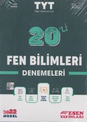 TYT Fen Bilimleri 20 li Denemeleri Esen Yayınları