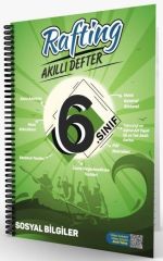 6. Sınıf Sosyal Bilgiler Rafting Akıllı Defter FikriBilim Yayınları