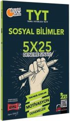 2021 TYT Sosyal Bilimler 5×25 Motivasyon Deneme Sınavı Yargı Yayınları