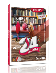 8. Sınıf LGS Türkçe 24 Adımda Özel Konu Anlatımlı Soru Bankası Sınav Yayınları
