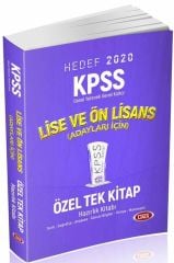 2020 KPSS Lise ve Önlisans Özel Tek Kitap Hazırlık Kitabı Data Yayınları