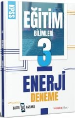 KPSS Eğitim Bilimleri Enerji 3 Deneme Dijital Çözümlü İndeks Kitap
