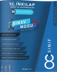 8. Sınıf T.C. İnkılap Tarihi ve Atatürkçülük 20 Branş Denemesi Pruva Akademi