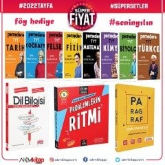 2022 Tayfa Pomodoro Konu ve AKM Paragraf Dil Bilgisi ile Arı Problemlerin Ritmi Soru Bankası Seti