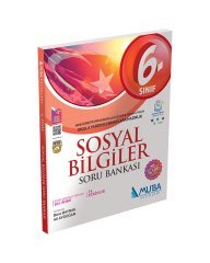 6.Sınıf Sosyal Bilgiler Soru Bankası Muba Yayınları