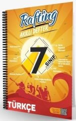 7. Sınıf Türkçe Rafting Akıllı Defter FikriBilim Yayınları
