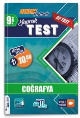 9. Sınıf Coğrafya Yaprak Test Tümler Yayınları