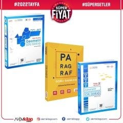 Üç Dört Beş TYT Matematik ve Geometri ile AKM Paragraf Soru Bankası Seti 3 Kitap