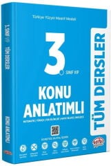 3. Sınıf Tüm Dersler Maarif Model Konu Anlatımlı Data Yayınları