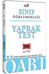 2020 ÖABT Sınıf Öğretmenliği Yaprak Test Yargı Yayınları