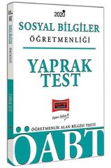 2020 ÖABT Sosyal Bilgiler Öğretmenliği Yaprak Test Yargı Yayınları