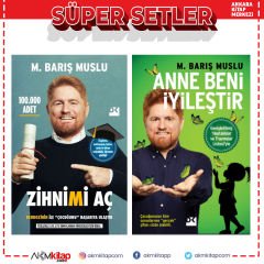 Doğan Kitap Barış Muslu Zihnimi Aç ve Anne Beni İyileştir Seti 2 Kitap
