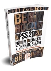 2020 KPSS Eğitim Bilimleri Çözümlü 7 Fasikül Deneme Benim Hocam