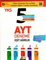 AYT Eşit Ağırlık Özel 5 li Deneme Hız ve Renk Yayınları