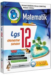 8. Sınıf LGS Matematik 12 Deneme Çanta Yayınları